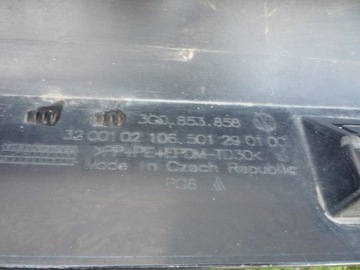 ПРАВАЯ РАМА НАКЛАДКА VW PASSAT B8 3G