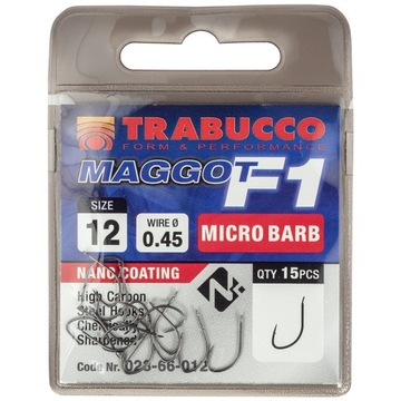 HACZYKI TRABUCCO F 1 MAGGOT nr.16 - 15szt.