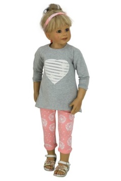 0290 Блузка-туника Сердце PL размер 92