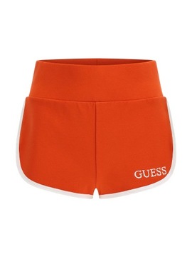 GUESS Szorty sportowe E3GD05 KBP41 Pomarańczowy Regular Fit