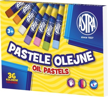 Astra Pastele olejne 36 kolorów Astra OIL PASTELS