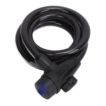 Kabel blokady roweru Zabezpieczenie przed kradzieżą zapobiega JU