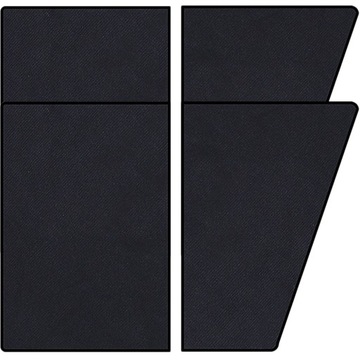 ZASŁONA PRZECIWSŁONECZNA DO SAMOCHODU MAGNETYCZNE MOCOWANIE