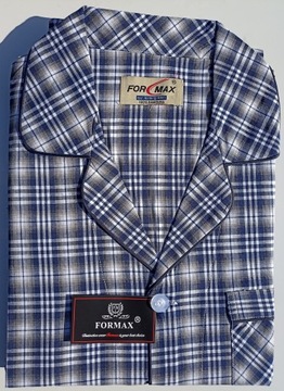 Элегантная мужская пижама, хлопок, размер М.