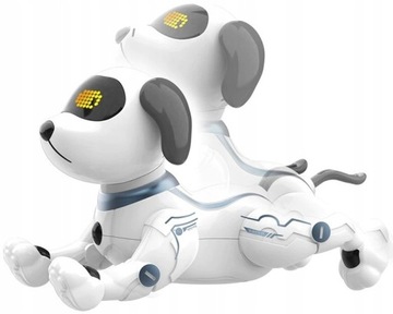 ИНТЕРАКТИВНАЯ РОБО-СОБАКА С ДИСТАНЦИОННЫМ УПРАВЛЕНИЕМ ГОЛОСОМ СОБАКА ТАНЦУЕТ ПРОГУЛЯЕТ + ДИСТАНЦИОННОЕ УПРАВЛЕНИЕ