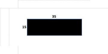 Уплотнитель пенопластовый плоский 15х35
