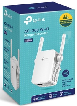 Сетевой усилитель TP-LINK DualBand AC1200 (RE305)