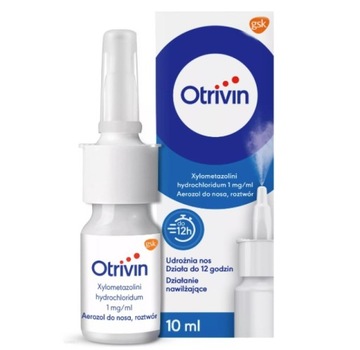 Otrivin 0,1% aerozol do nosa x 10ml