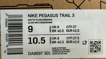 Buty Nike Pegasus Trail 3 rozmiar 42,5