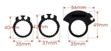 РУЛЬ МОТОЦИКЛА QUAD ROLGAZ РЕЗИНА + АЛЮМИНИЙ CNC + УТЯЖЕЛИТЕЛИ РУЛЯ
