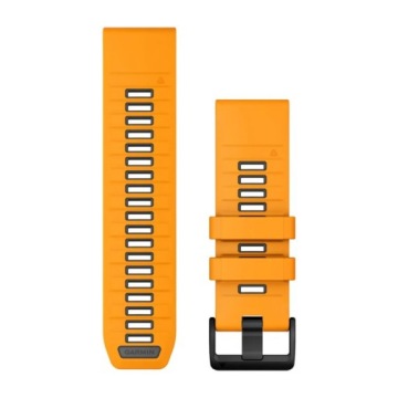 Garmin Paski do zegarka QuickFit 26 - Spark Orange / Graphite, 010-13393-01