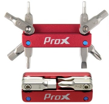 KLUCZ PROX 8-FUNKCYJNY WIELOFUNKCYJNY MULTITOOL HF-84 IMBUSY WKRĘTAK