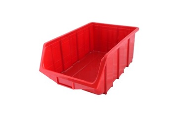 POJEMNIK MAGAZYNOWY ECOBOX 505x330x190 CZERWONY