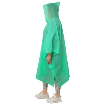 Poncho przeciwdeszczowe Peva zielony ponczo