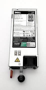 Oryginalny zasilacz DELL D750E-S6, 0G6W6K, Dell R630, R730, R730XD, R740
