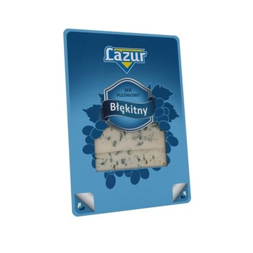Ser pleśniowy Lazur błękitny plastry 100g.