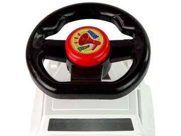 Car Ride-On QX-5500- Спинка с 2 рожками, белая