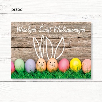 Kartki Świąteczne Wielkanocne, Wielkanoc, projekt nr 06, format A6, 100 szt