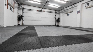 пол, ВРЕМЕННОЕ напольное покрытие ПВХ-плитка ECO BLACK