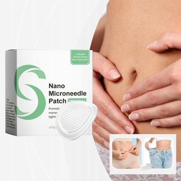 Plastry Odchudzające Spalanie Naturalne Składniki 4 Sztuk