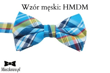 Szelki męskie do spodni z muszką do wyboru turkusowe