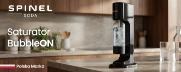 САТУРАТОР ШПИНЕЛЬ СОДА BubbleON ДЛЯ КАРБОНИРОВАНИЯ ВОДЫ - 2x БУТЫЛКИ СПИНЕЛЬСОДА