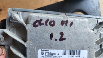 CLIO III 1.2B ŘÍZENÍ MOTORU ECU 237101907R S180042157