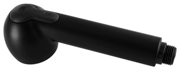 SŁUCHAWKA DO BATERII Z WYCIĄGANĄ WYLEWKĄ CZARNA