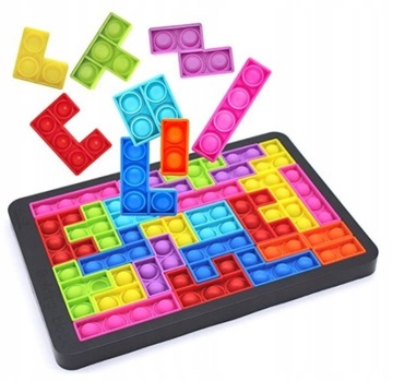Puzzle pop it Popit układanka teris gra sensoryczn