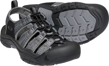 KEEN Sandały Newport H2 1022252 Black/Steel Grey