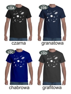 KOSZULKA T-SHIRT ASTRONAUTA KOSMOS NASA - WZORY