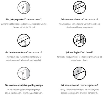 TERMOSTAT DEVIreg Touch Kość Słoniowa + czujnik