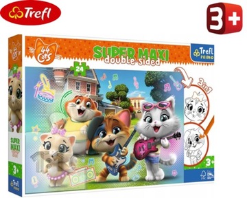 TREFL Puzzle 24 maxi BOB BUDOWNICZY - Damy radę!