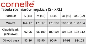 Komplet męski Cornette 2 pary bokserek r. S + 2 pary skarpet 39-41 święta