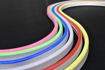 Светодиод неоновый зеленый 12В FLEX 6x12 мм IP67 - 1 м