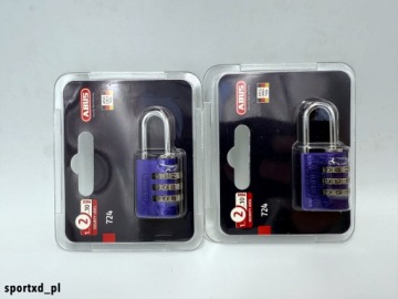 Комбинированный навесной замок ABUS 724/20 Purple B
