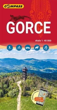 Gorce Ochotnica Koninki mapa Compass NOWE WYDANIE