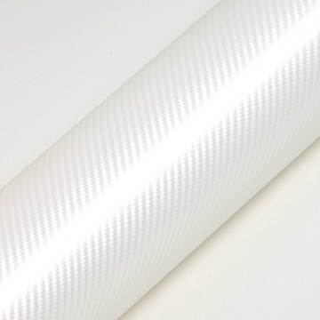 Фольга CARBON HEXIS жемчужно-белая 152x20см