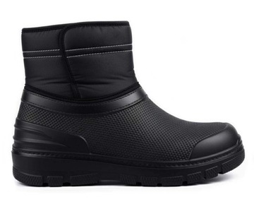 DAMSKIE KALOSZE WODOODPORNE BUTY OCIEPLANE ZIMOWE PIANKOWE EVA P5