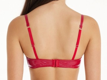 INTIMISSIMI TEZENIS biustonosz CZERWONY SUPER SEXI push-up 70/B MOSCOV