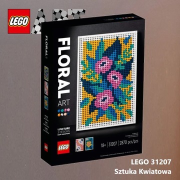 LEGO 31207 - Art Sztuka Kwiatowa