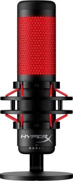 Mikrofon pojemnościowy HyperX QuadCast RGB Black