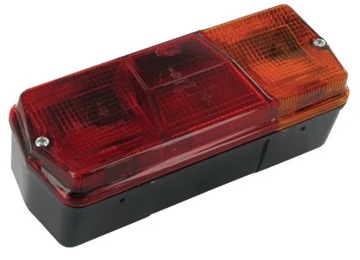 Фонарь задний комбинированный 201х76мм правый