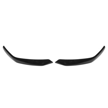 1 пара спойлеров на передний бампер