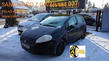 Fiat Punto Grande Punto Hatchback 5d 1.4 8v 77KM 2007 Fiat Punto zarejestrowany, ubezpieczony.