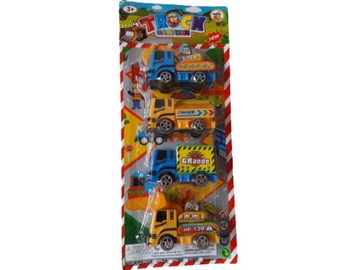 Zestaw autek -4 sztuki