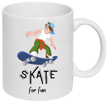 KUBEK PREZENT PRACA HOBBY SKATE DYSKOROLKA