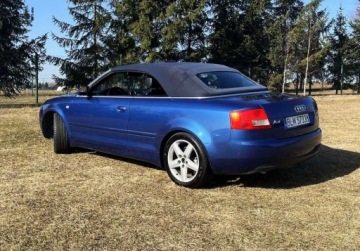 Audi A4 B6 Cabrio 2.5 V6 TDI 163KM 2002 Audi A4 Cabrio SKORA, klimatronik, doinwestowany, ZERO KOROZJI 2.5, zdjęcie 4