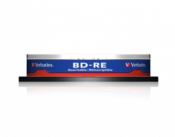 BD-RE SL VERBATIM 25 ГБ 2x шпинделя 10 шт.