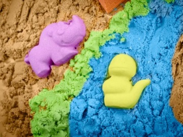 BibiMoon Kinetic Sand 3 кг НАБОР ПЕСОЧНЫХ ЯЩИКОВ ФОРМАТЫ